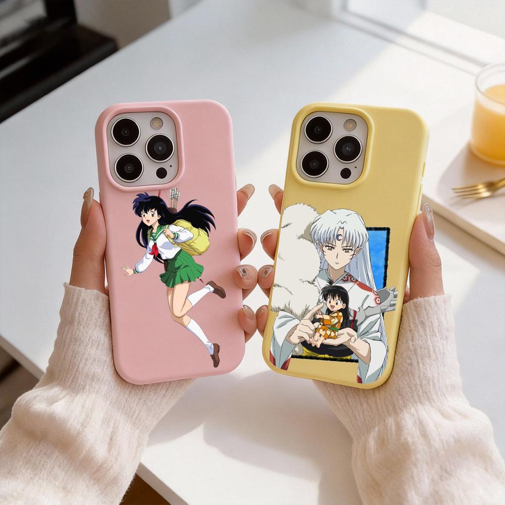 Phone Cases With Card Holder - Anime I-Inuyasha Phone Case 2-in-1 Detachable