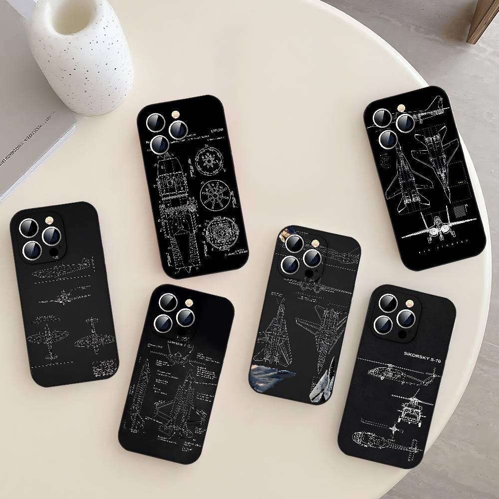 Phone Cases Aviation - Aircraft Helicopter Airplane Phone Case Soft