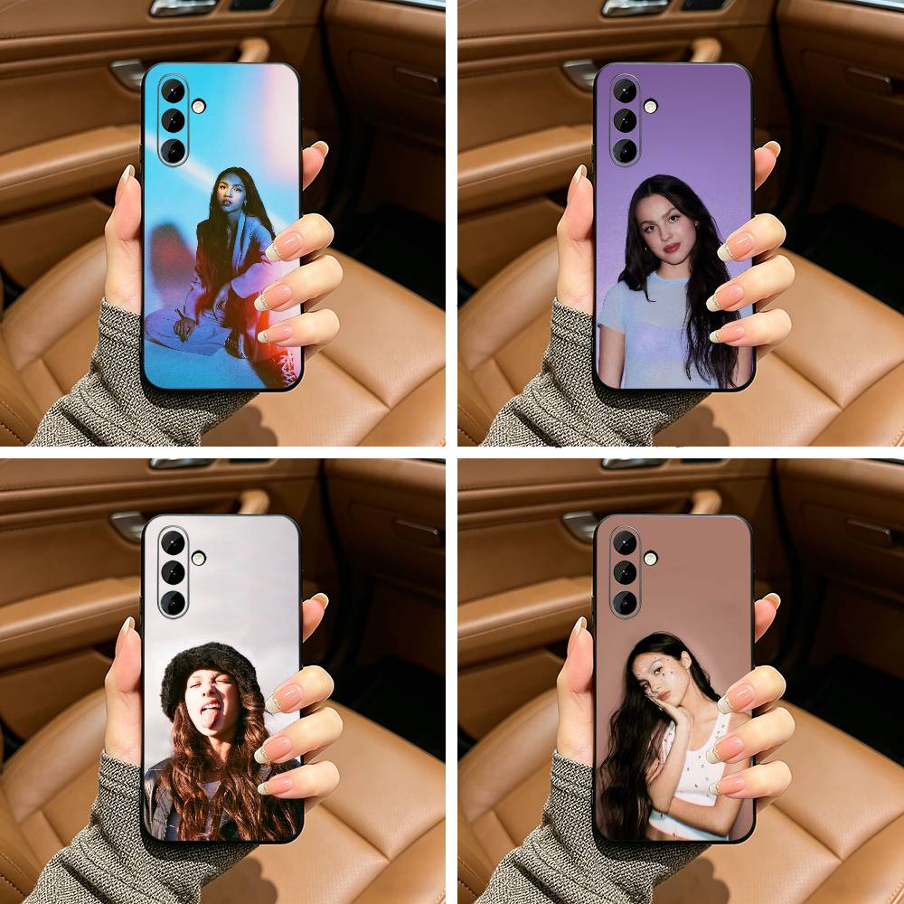 Phone Cases Samsung Galaxy - O-R-Olivia -R-R-odrigo Black Soft Silicone Phone