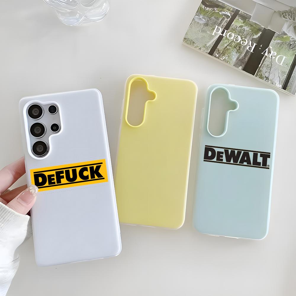 Phone Cases With Card Holder - DeWalt Phone Case Clear TPU Case