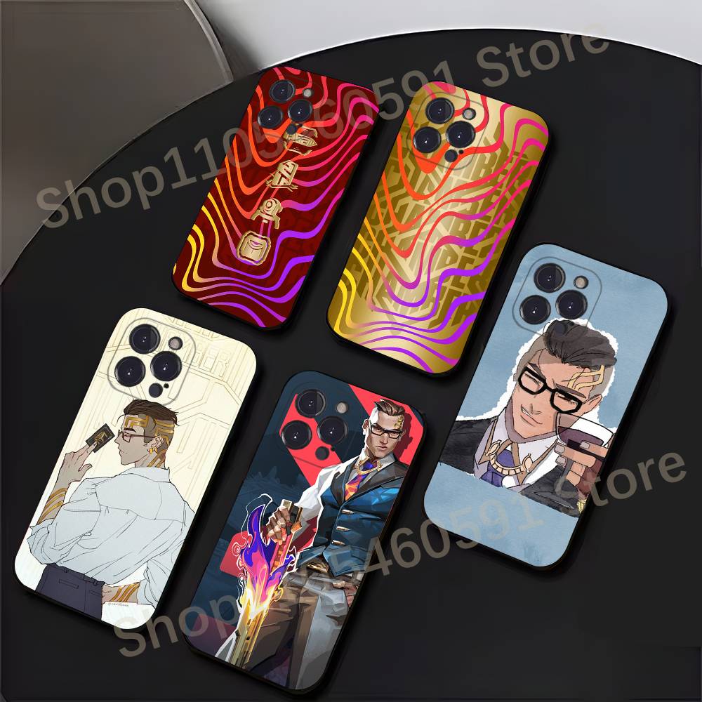 Phone Cases Louis Vuitton - V-Valorant C-Chamber Phone Case For iPhone