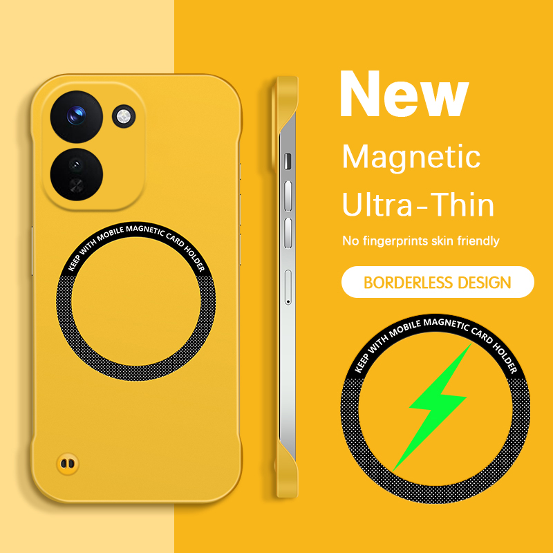 Phone Cases Quality - Magnetic Frameless Ultra Thin Phone Case