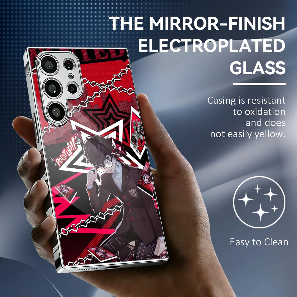 Phone Cases Metal - P-Persona 5 Game Phone Case For