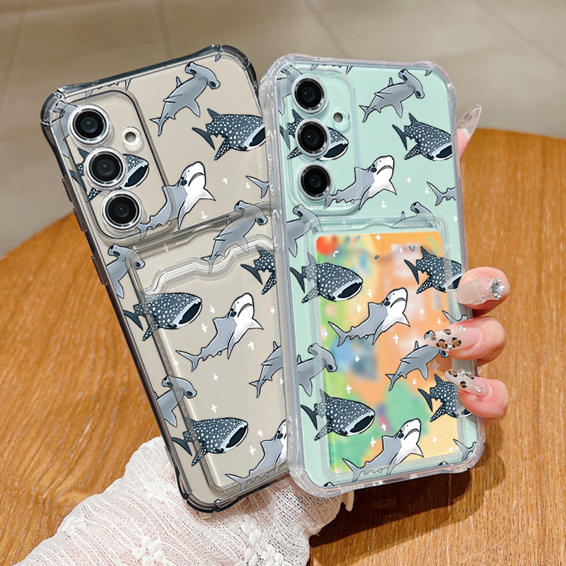 Phone Cases With Card Holder - Sharks Case For Samsung Galaxy S26