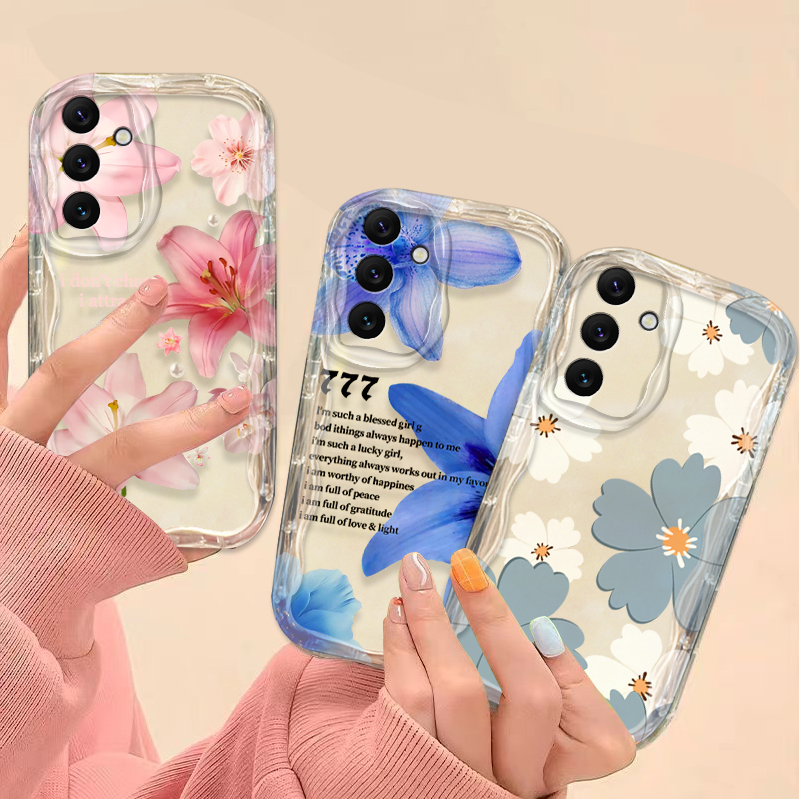 Beautiful Pink Lily Pattern Ph - Phone Cases For Samsung A14 리뷰 및 가격