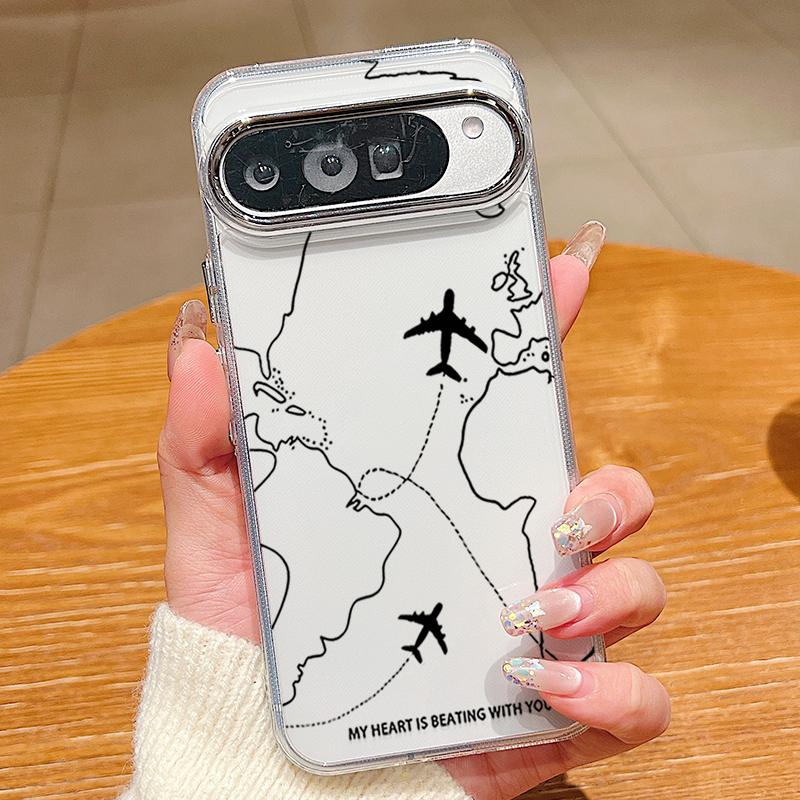 Airplane Line Pattern TPU Phon - Phone Cases Google Pixel 10 리뷰 및 가격