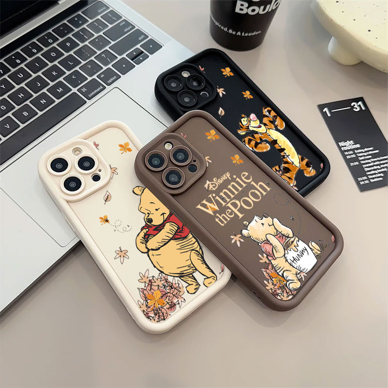 Autumn Winnie The Pooh Leaves  - Phone Cases Disney 리뷰 및 가격