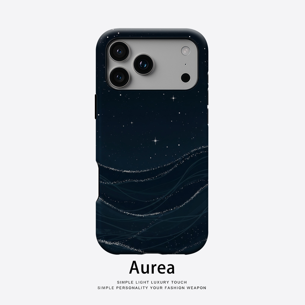 Starry Night Waves Phone Case  - Phone Cases Zebra 리뷰 및 가격