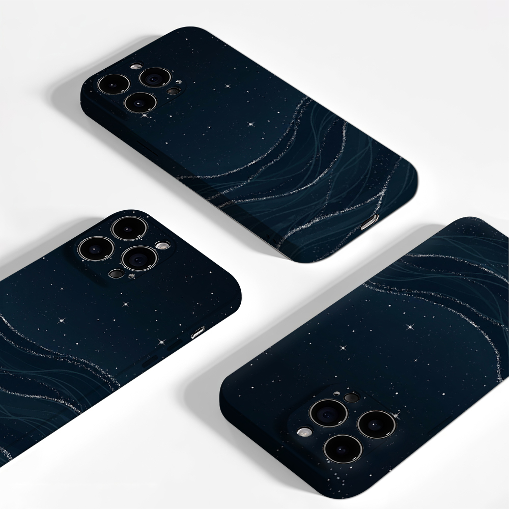 Starry Night Waves Phone Case  - Phone Cases Zebra 리뷰 및 가격