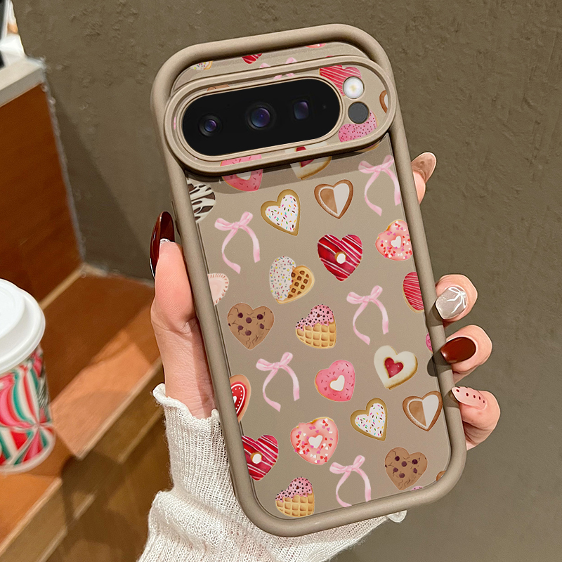 Love Hearts Bow Pattern Phone  - Phone Cases Google Pixel 10 리뷰 및 가격
