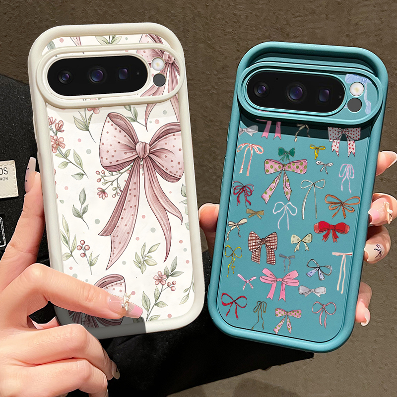 Love Hearts Bow Pattern Phone  - Phone Cases Google Pixel 10 리뷰 및 가격