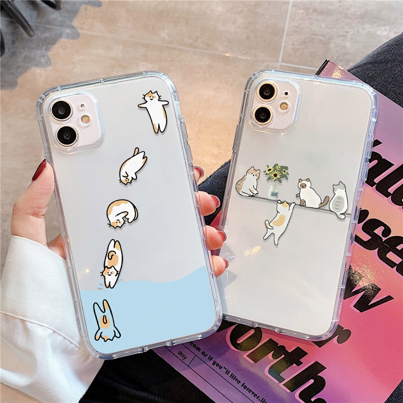Lovely Fishes Clear Phone Case - Phone Cases Transparent 리뷰 및 가격