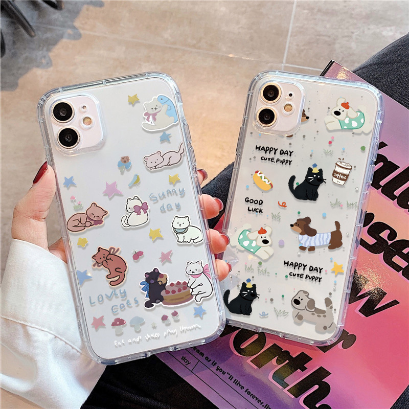Lovely Fishes Clear Phone Case - Phone Cases Transparent 리뷰 및 가격