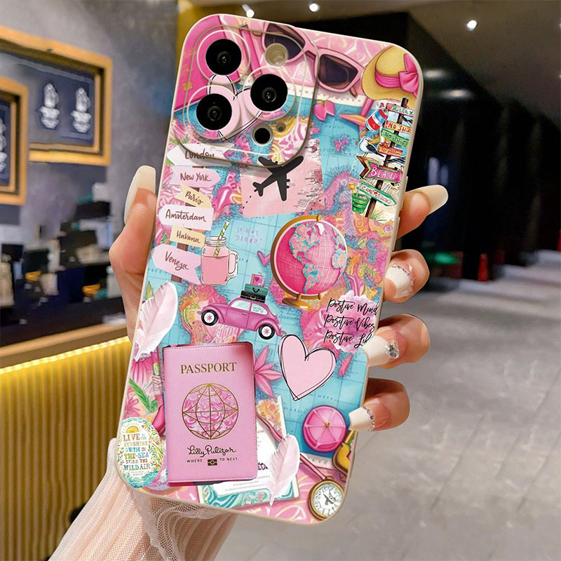 Travel Plane Printed Matte Ant - Phone Cases Aviation 리뷰 및 가격