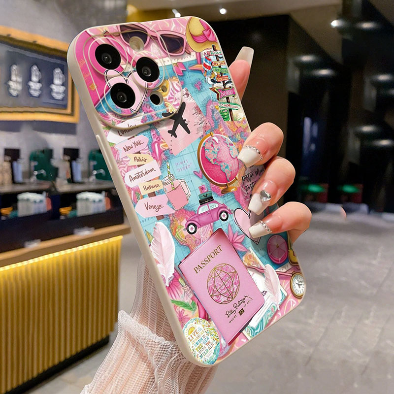 Travel Plane Printed Matte Ant - Phone Cases Aviation 리뷰 및 가격