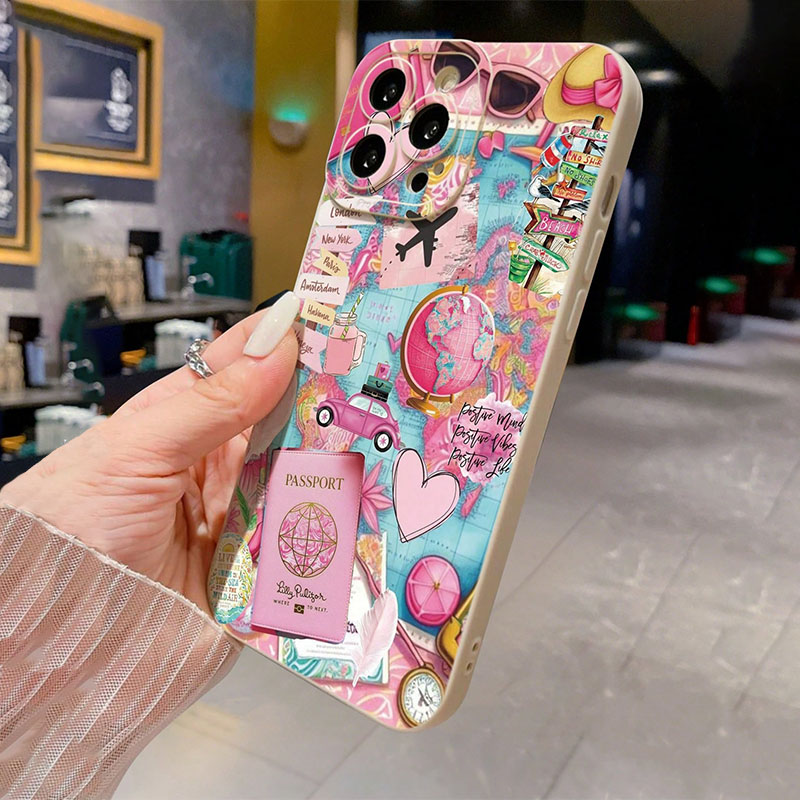 Travel Plane Printed Matte Ant - Phone Cases Aviation 리뷰 및 가격