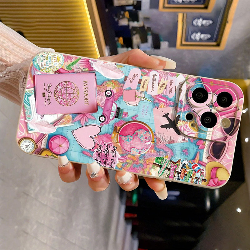 Travel Plane Printed Matte Ant - Phone Cases Aviation 리뷰 및 가격