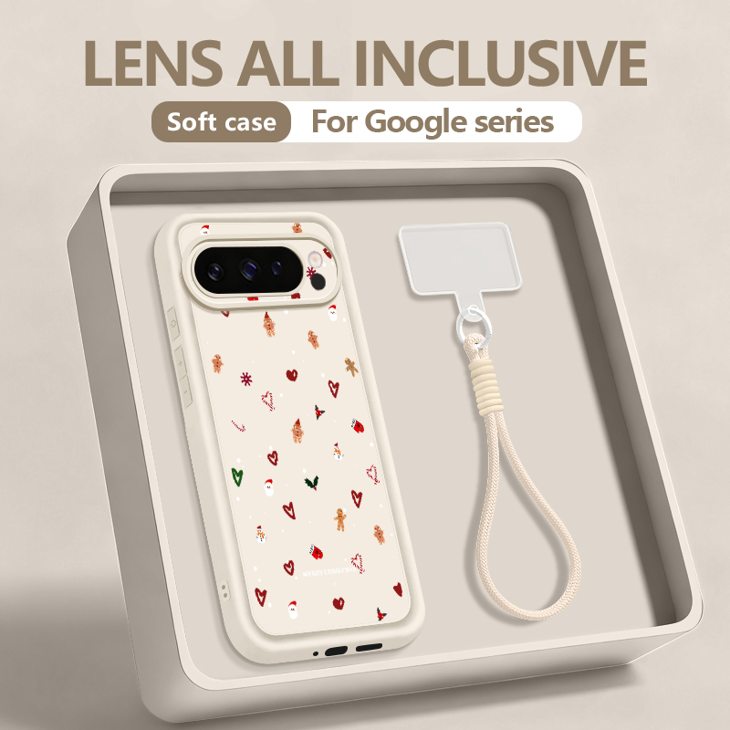 Christmas Heart Pattern Phone  - Phone Cases Google Pixel 10 리뷰 및 가격