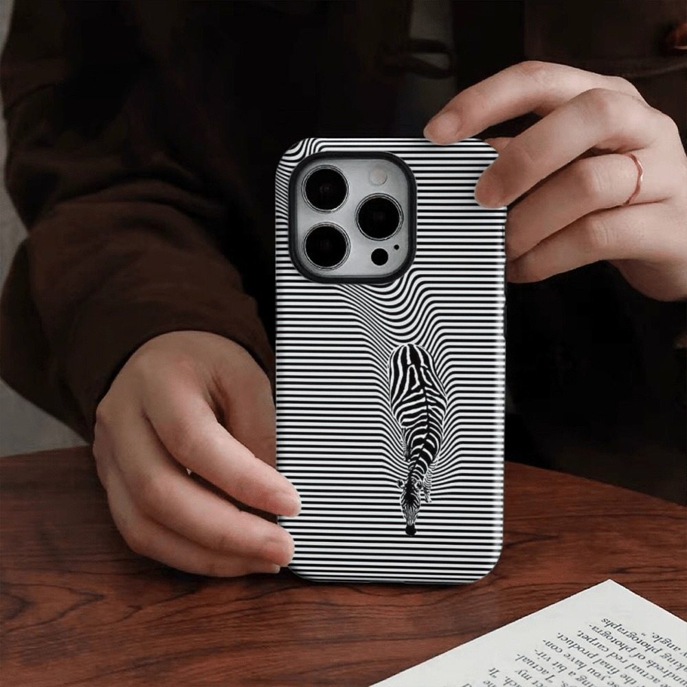 Artistic Zebra Stripe 2-in-1 P - Phone Cases Zebra 리뷰 및 가격