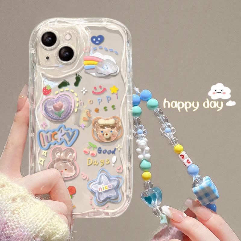 Clear 3D Bear Hang Case For OP - Phone Cases Aviation 리뷰 및 가격