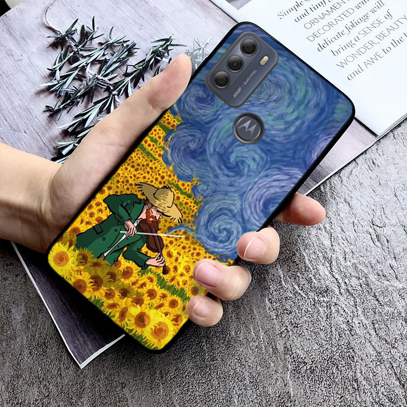 Van Gogh Sunflowers Cat Phone  - Phone Cases Zebra 리뷰 및 가격