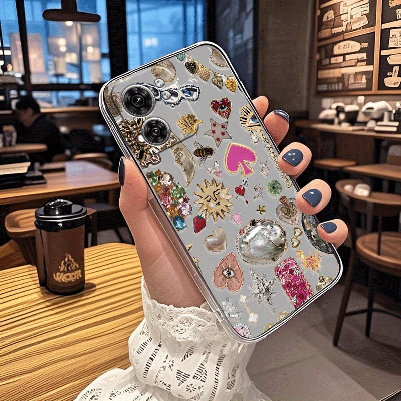 Boho Vintage Charm Phone Case  - Phone Cases Transparent 리뷰 및 가격