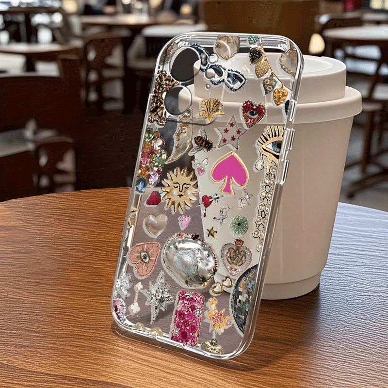 Boho Vintage Charm Phone Case  - Phone Cases Transparent 리뷰 및 가격
