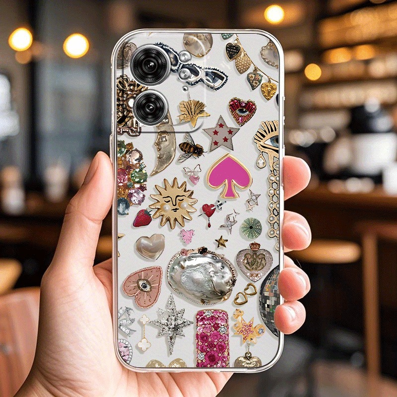 Boho Vintage Charm Phone Case  - Phone Cases Transparent 리뷰 및 가격