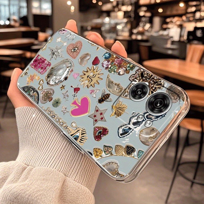 Boho Vintage Charm Phone Case  - Phone Cases Transparent 리뷰 및 가격