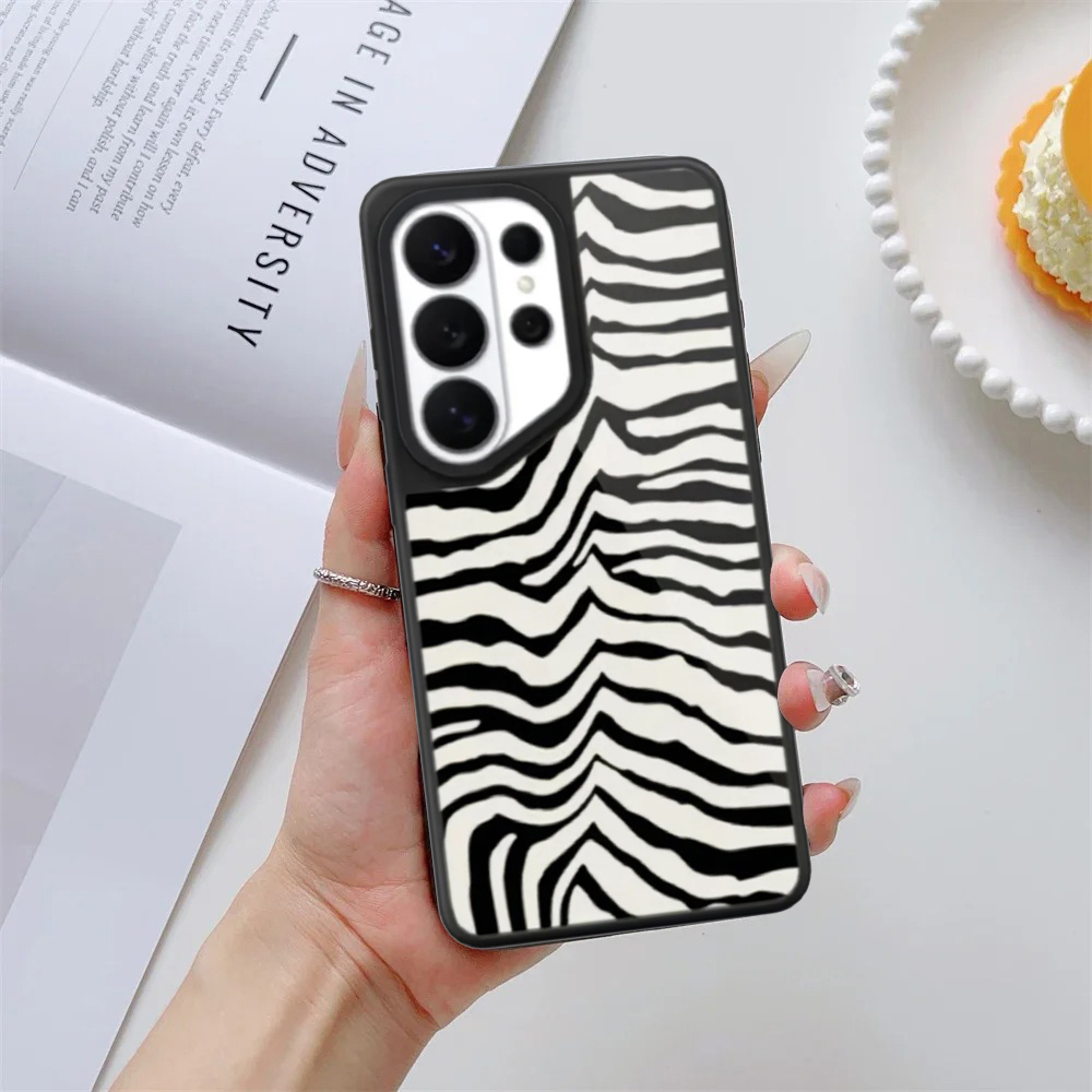 Black White Marble Zebra Patte - Phone Cases Zebra 리뷰 및 가격