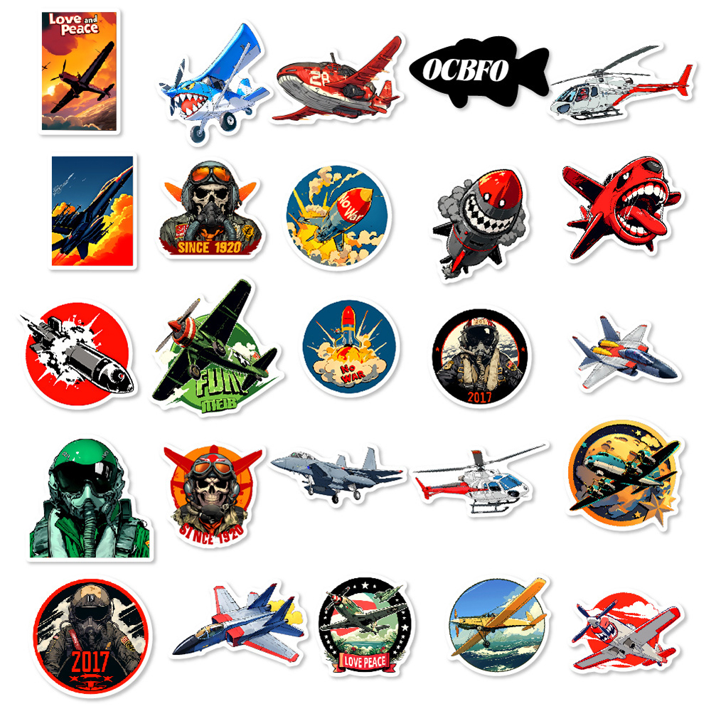 10/30/50PCS Cool Airplane Figh - Phone Cases Aviation 리뷰 및 가격