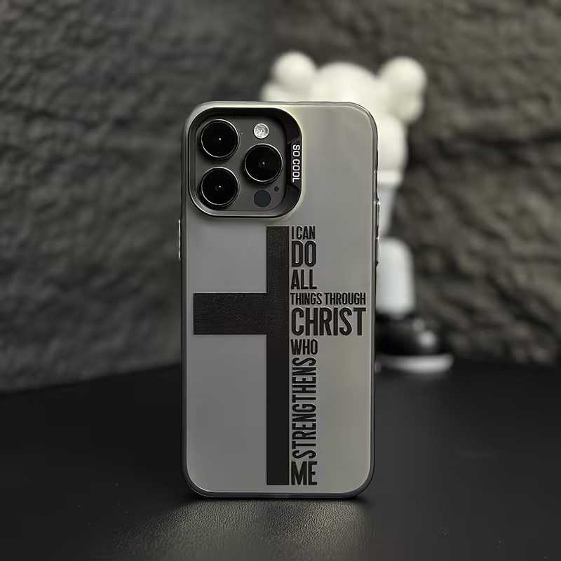 Anti Fingerprint Cross Bible P - Phone Cases Iphone 12 리뷰 및 가격