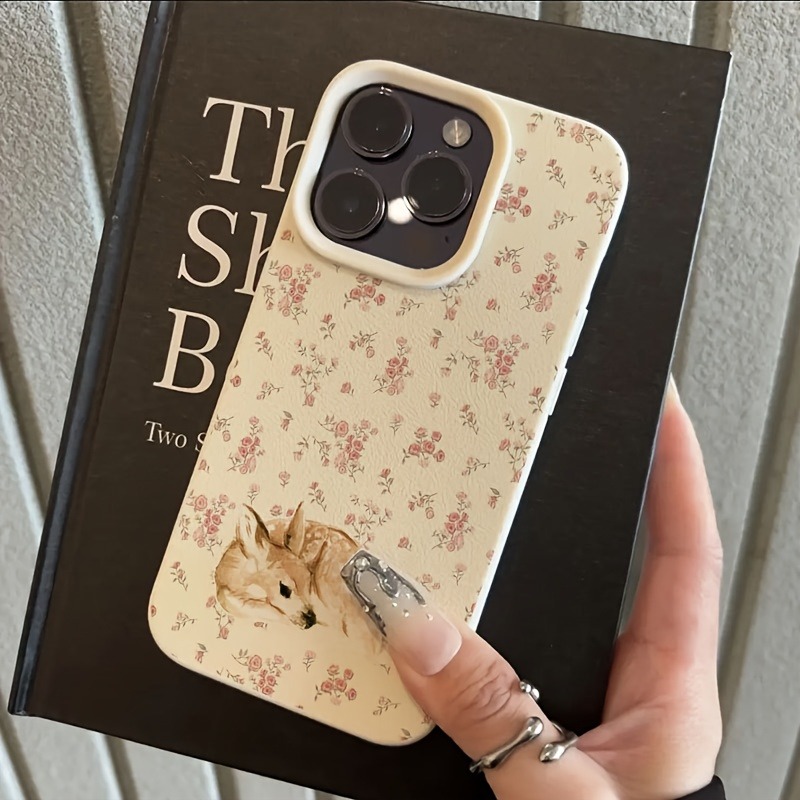 Cute Deer Full Floral Pattern  - Phone Cases Xs Max 리뷰 및 가격
