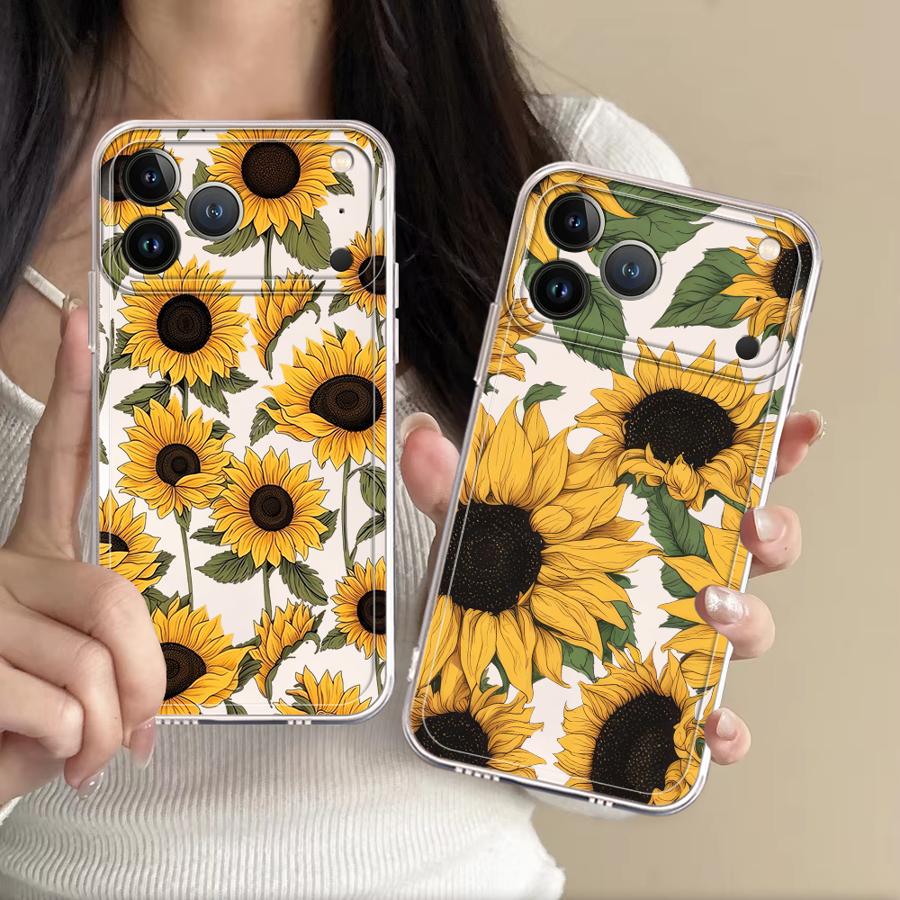 Cute Sunflower Pattern Case fo - Phone Cases Xs Max 리뷰 및 가격