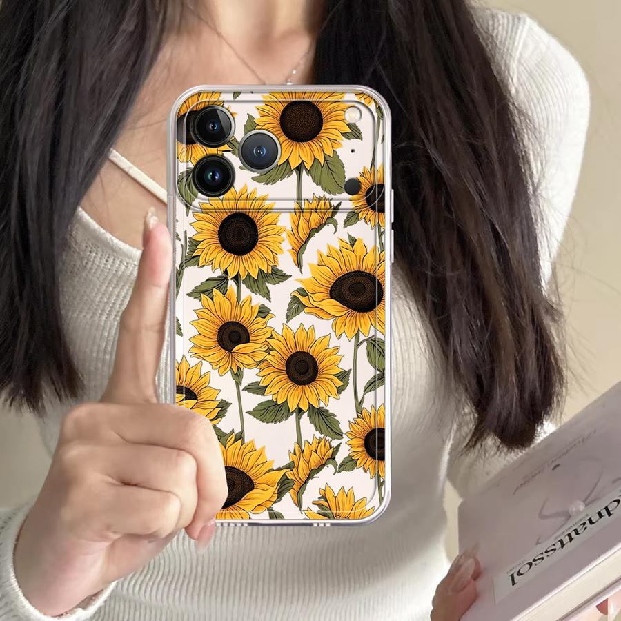 Cute Sunflower Pattern Case fo - Phone Cases Xs Max 리뷰 및 가격
