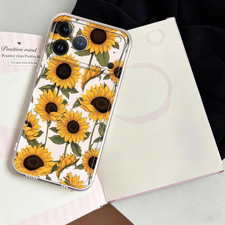 Cute Sunflower Pattern Case fo - Phone Cases Xs Max 리뷰 및 가격