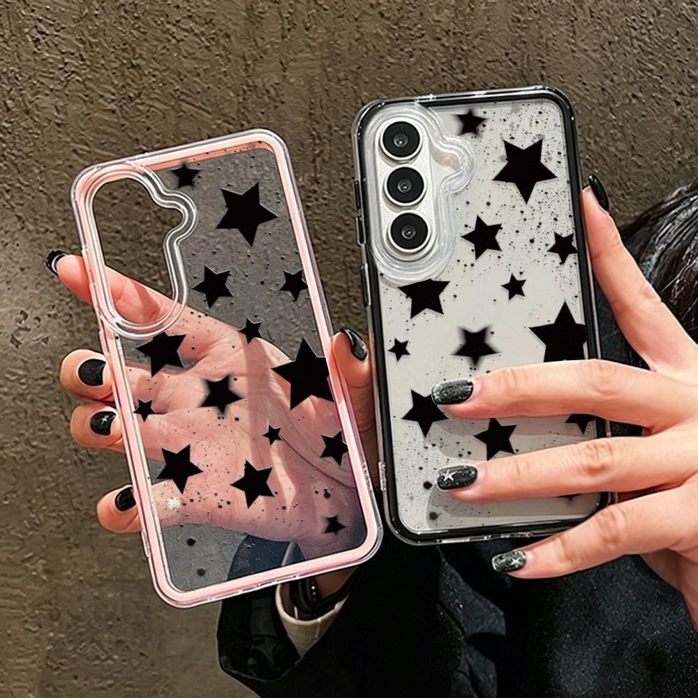 Soft TPU Star Painted Candy Co - Phone Cases Transparent 리뷰 및 가격