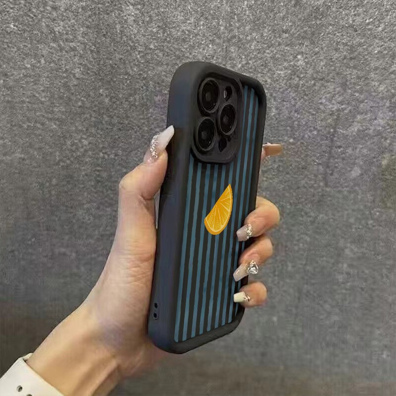 Striped Lemon Slice Pattern Ph - Phone Cases Xiaomi 리뷰 및 가격