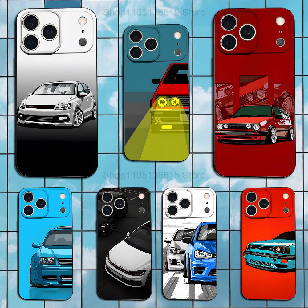 Car V-Volkswagens-Golf Cool  C - Phone Cases Louis Vuitton 리뷰 및 가격