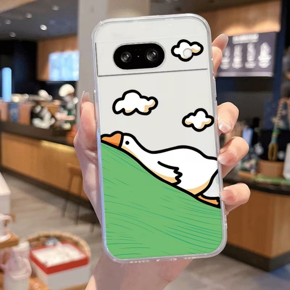Cartoon Little White Duck Inse - Phone Cases Google Pixel 10 리뷰 및 가격