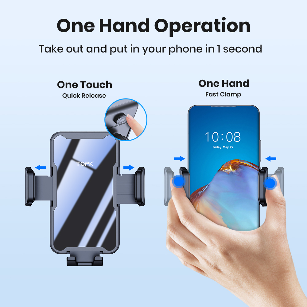 TOPK Car Phone Holder Air Vent - Phone Cases Heavy Duty 리뷰 및 가격