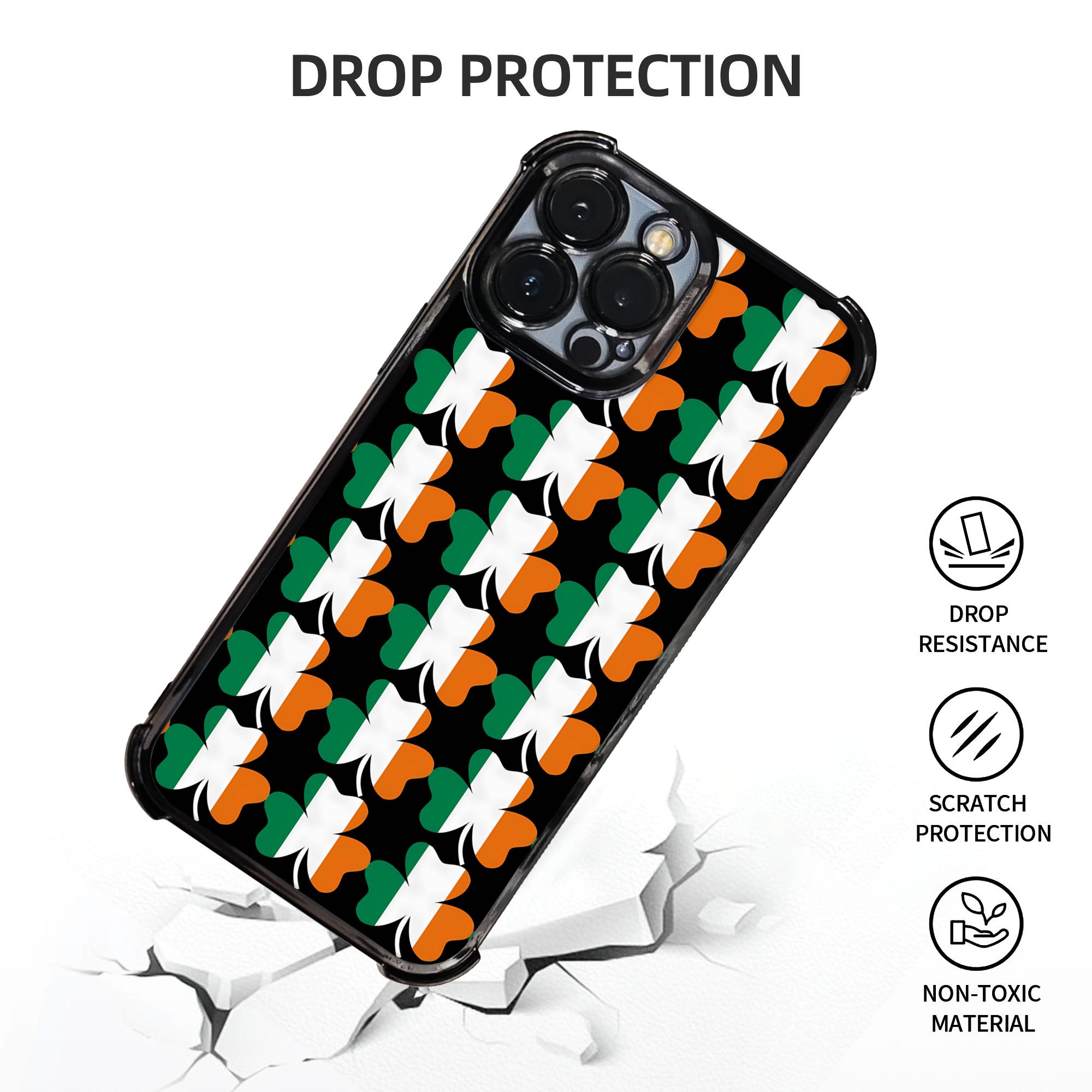 Ireland Flag Shamrock Phone Ca - Phone Cases Ireland 리뷰 및 가격