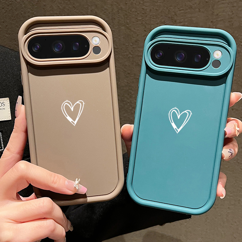 Simple Love Pattern Soft Case  - Phone Cases Google Pixel 10 리뷰 및 가격