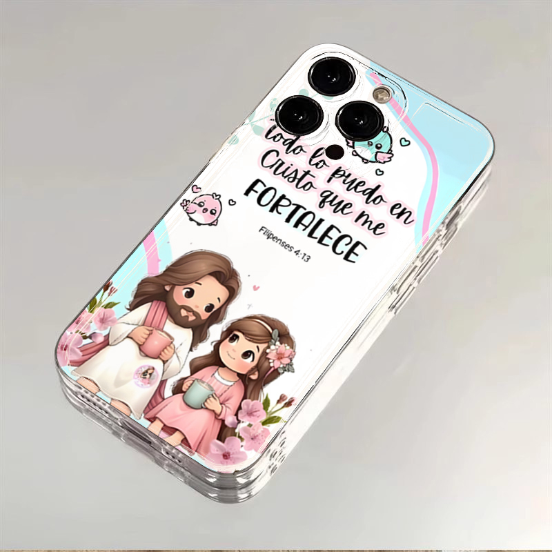 Cartoon Jesus And Me Bible Ver - Phone Cases Xiaomi 리뷰 및 가격