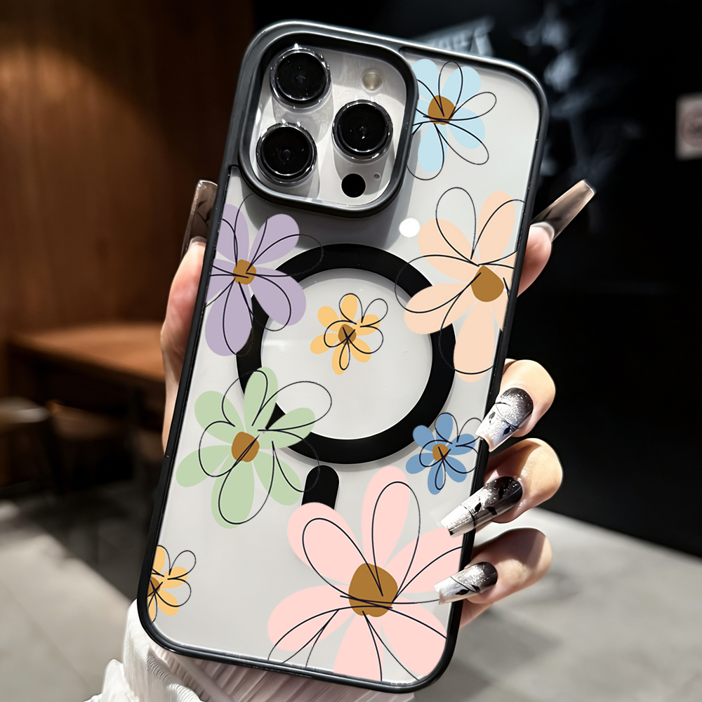 Blueberry Floral Clear Case  F - Phone Cases Transparent 리뷰 및 가격