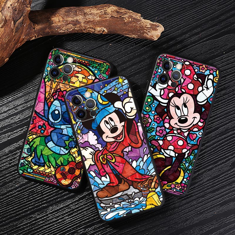 Disney Stained Painting Minnie - Phone Cases Disney 리뷰 및 가격