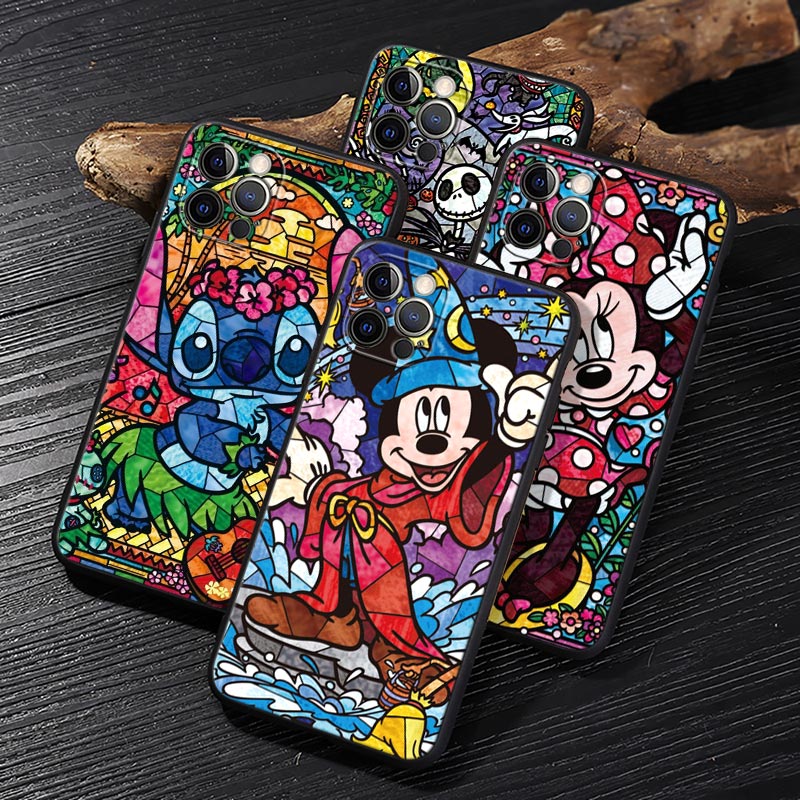 Disney Stained Painting Minnie - Phone Cases Disney 리뷰 및 가격