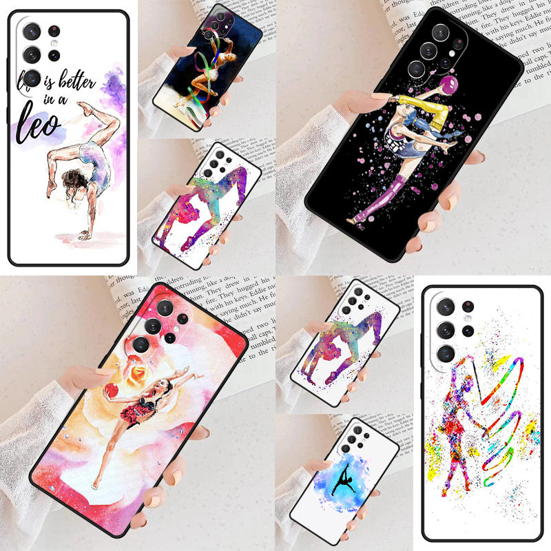 Gymnastics Oil Painting Cell P - Phone Cases For Samsung S22 리뷰 및 가격