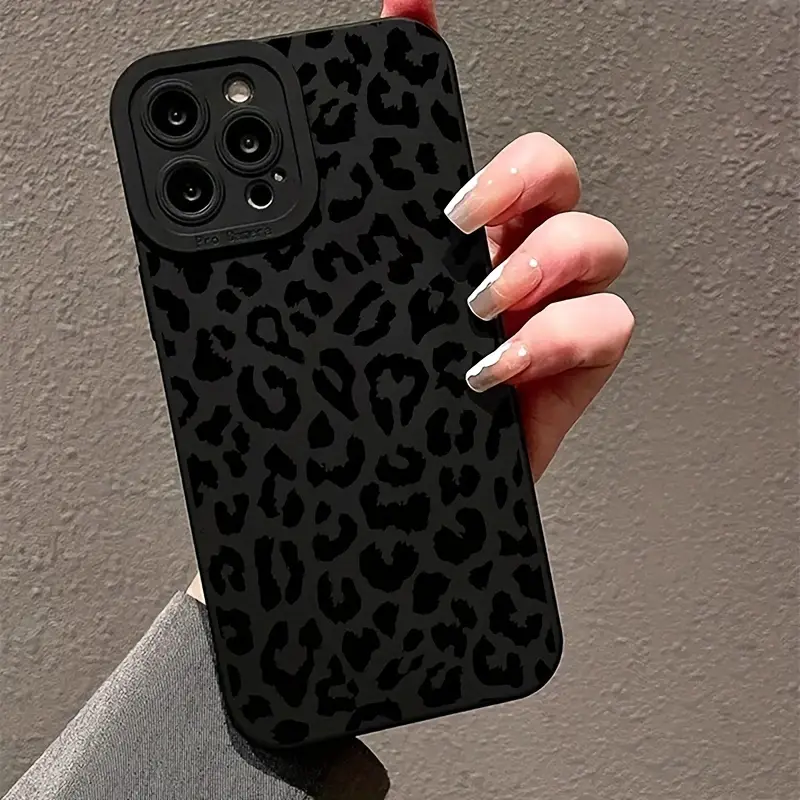 Black Print Leopard Graphic Ph - Phone Cases Zebra 리뷰 및 가격