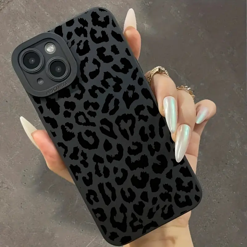 Black Print Leopard Graphic Ph - Phone Cases Zebra 리뷰 및 가격